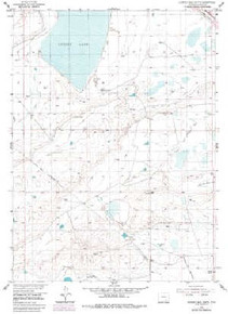 7.5' Topo Map of the Cooper Lake South, WY Quadrangle