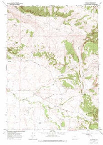 7.5' Topo Map of the Freeland, WY Quadrangle