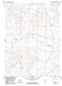 7.5' Topo Map of the Fuller Reservoir, WY Quadrangle