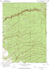 7.5' Topo Map of the Mcrenolds Reservoir, ID Quadrangle