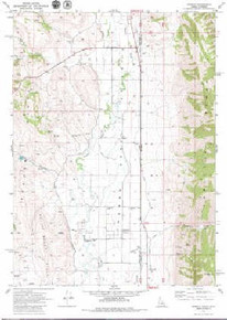 7.5' Topo Map of the Geneva, ID Quadrangle