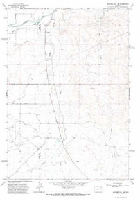 7.5' Topo Map of the Gilmore Hill NE, WY Quadrangle