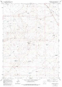 7.5' Topo Map of the Gobblers Knob, WY Quadrangle