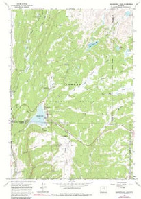 7.5' Topo Map of the Meadowlark Lake, WY Quadrangle