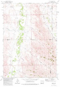 7.5' Topo Map of the Lariat, WY Quadrangle