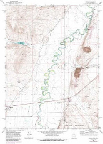 7.5' Topo Map of the Leefe, UT Quadrangle
