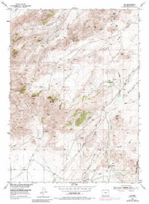7.5' Topo Map of the Leo, WY Quadrangle