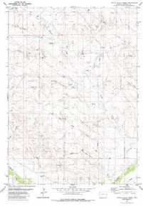 7.5' Topo Map of the Little Alkali Creek, WY Quadrangle