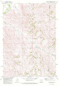 7.5' Topo Map of the Livingston Draw, WY Quadrangle