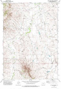7.5' Topo Map of the Lone Tree Creek, WY Quadrangle