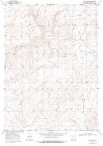 7.5' Topo Map of the Big Gulch, WY Quadrangle