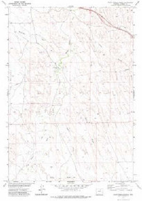 7.5' Topo Map of the Crazy Woman Ranch, WY Quadrangle