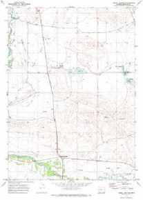 7.5' Topo Map of the Daniel Junction, WY Quadrangle