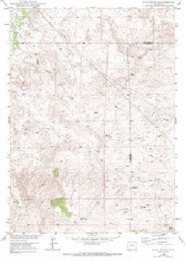 7.5' Topo Map of the Dilts Ranch, WY Quadrangle