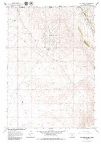 7.5' Topo Map of the Elk Basin NW, WY Quadrangle