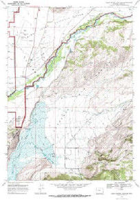 7.5' Topo Map of the Gros Ventre Junction, WY Quadrangle