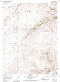 7.5' Topo Map of the Guide Rock, WY Quadrangle