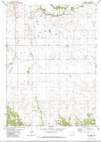 7.5' Topo Map of the Hat Creek, WY Quadrangle