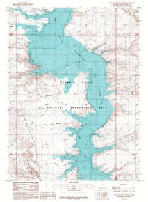 7.5' Topo Map of the Haystack Buttes North, WY Quadrangle