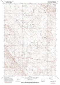 7.5' Topo Map of the Broom Draw, WY Quadrangle