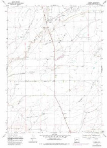 7.5' Topo Map of the Farson, WY Quadrangle