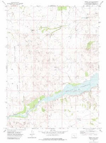 7.5' Topo Map of the Ferris Lake, WY Quadrangle