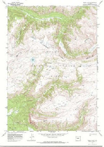 7.5' Topo Map of the Ferry Lake, WY Quadrangle