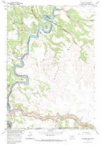 7.5' Topo Map of the Hillsboro, MT Quadrangle