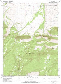 7.5' Topo Map of the Hole In The Rock, UT Quadrangle