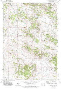 7.5' Topo Map of the Homestead Draw, WY Quadrangle