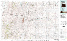 USGS 30' x 60' Metric Topographic Map of Kemmerer, WY Quadrangle