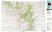 USGS 30' x 60' Metric Topographic Map of Laramie Peak, WY Quadrangle