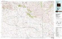 USGS 30' x 60' Metric Topographic Map of Lysite, WY Quadrangle
