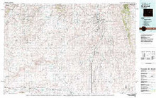 USGS 30' x 60' Metric Topographic Map of Midwest, WY Quadrangle