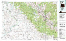 USGS 30' x 60' Metric Topographic Map of Pinedale, WY Quadrangle