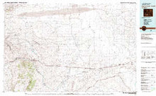 USGS 30' x 60' Metric Topographic Map of Red Desert Basin, WY Quadrangle