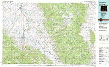 USGS 30' x 60' Metric Topographic Map of Saratoga, WY Quadrangle