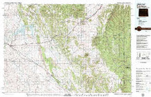 USGS 30' x 60' Metric Topographic Map of Sundance, WY Quadrangle