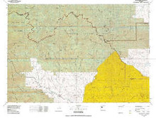 USGS 30' x 60' Metric Topographic Map of The Ramshorn, WY Quadrangle