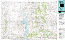 USGS 30' x 60' Metric Topographic Map of Firehole Canyon, WY Quadrangle