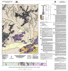 Geologic Map of the Stampede Meadow Quadrangle, Fremont County, Wyoming (2013)