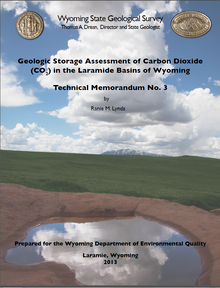 Geologic Storage Assessment of Carbon Dioxide (CO2) in the Laramide Basins of Wyoming (2013)