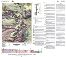 Preliminary Geologic Map of the Centennial Quadrangle, Albany County, Wyoming (2013)