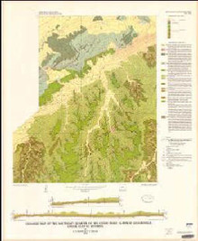 Geologic map of the southeast quarter of the Cedar Ridge 15' Quadrangle, Crook County, Wyoming