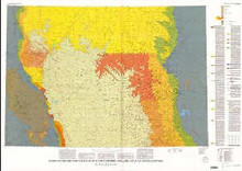 Geologic and structure map of the Powder River basin, Southeastern Montana and northeastern Wyoming