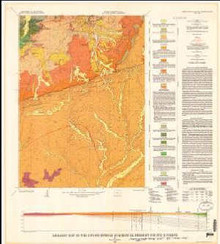 Geologic map of the Coyote Springs Quadrangle, Fremont County, Wyoming