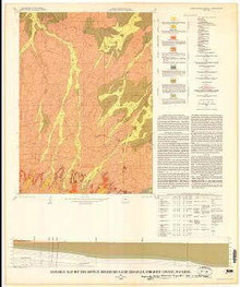 Geologic map of the Rongis Reservoir SE Quadrangle, Fremont County, Wyoming