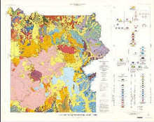 Geologic map of Yellowstone National Park