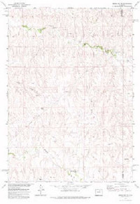 7.5' Topo Map of the Negro Butte, WY Quadrangle