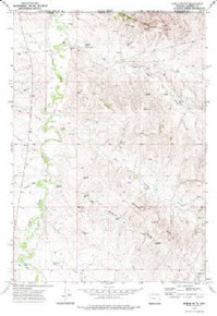 7.5' Topo Map of the Nipple Butte, WY Quadrangle